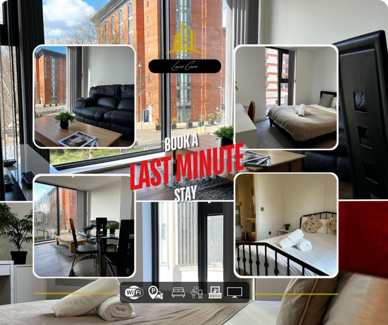 Last-Minute Specials L Book It Now L Sleeps Up To 4 L 2 Bed 2 Bath - Gym - Prime Birmingham Location L Jvt Short Lets 외부 사진